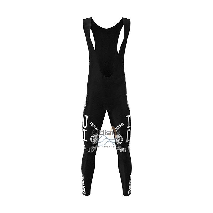 Androni Giocattoli Ropa Ciclismo Culotte Largo 2022 Hombre Mangas Largas Negro Rojo